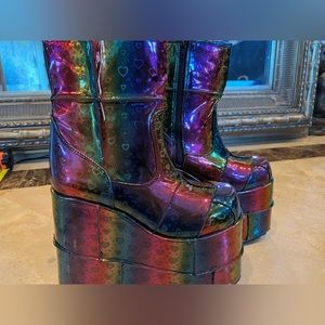 New Demonia Boots Size 9